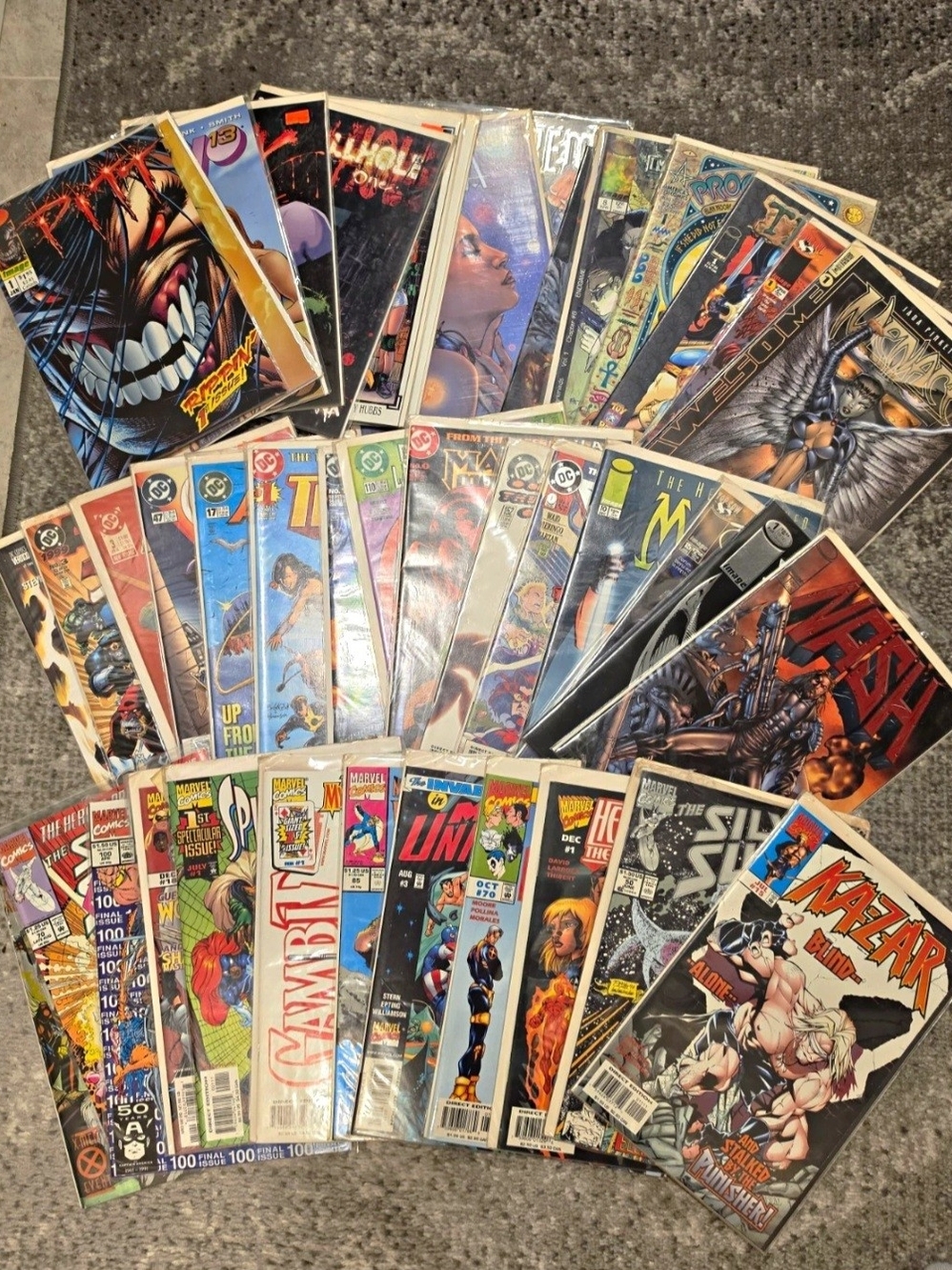Comic Book Lot - Mixed Superhero Comics - Lot Of 43